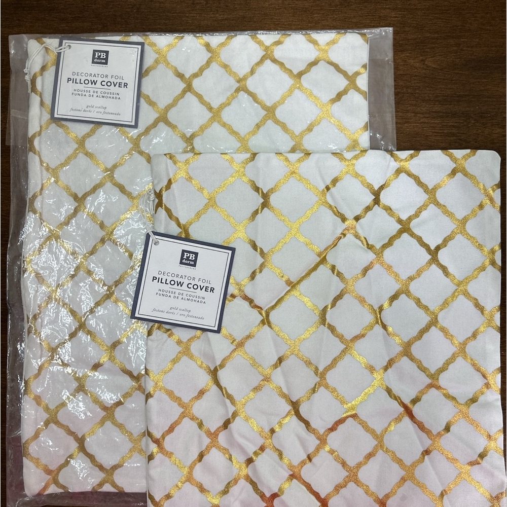 Pottery Barn NWT Pillow Covers (2) - Picture 3 of 10